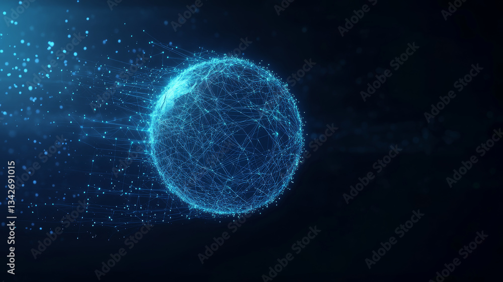 Obraz premium abstract blue background