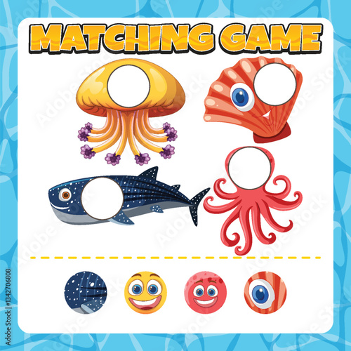 Underwater Creature Matching Game