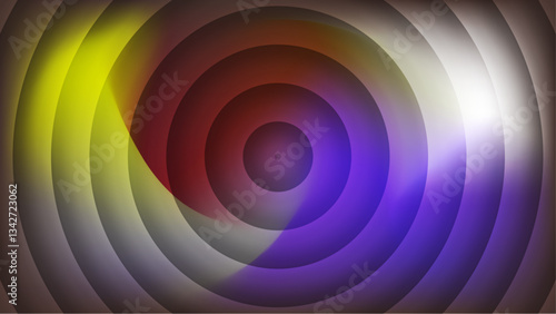 Colorful Fractal Glass Gradient Textures