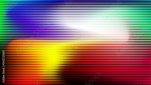 Colorful Fractal Glass Gradient Textures