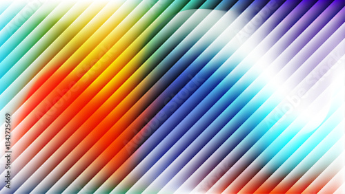 Colorful Fractal Glass Gradient Textures