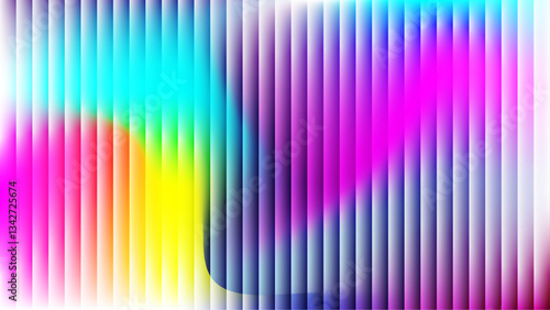 Colorful Fractal Glass Gradient Textures