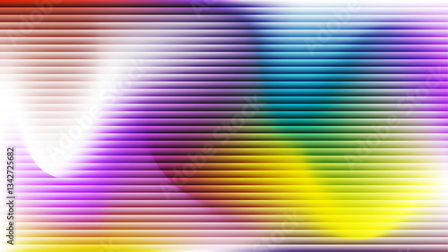 Colorful Fractal Glass Gradient Textures
