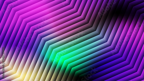 Fractal Glass Gradient Textures