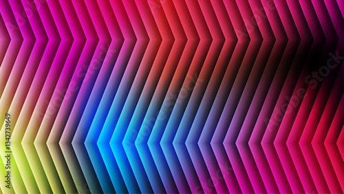 Fractal Glass Gradient Textures