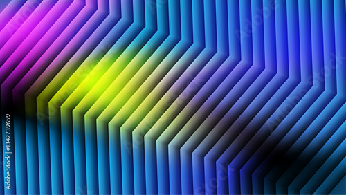 Fractal Glass Gradient Textures