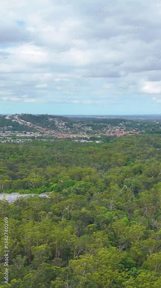 Aerial View of Nerang Bushland Aerial View of Nerang Bushland