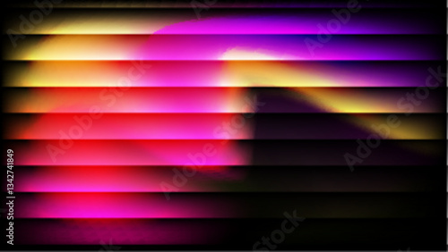 Colorful Fractal Glass Gradient Textures
