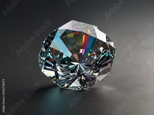 diamond on white background