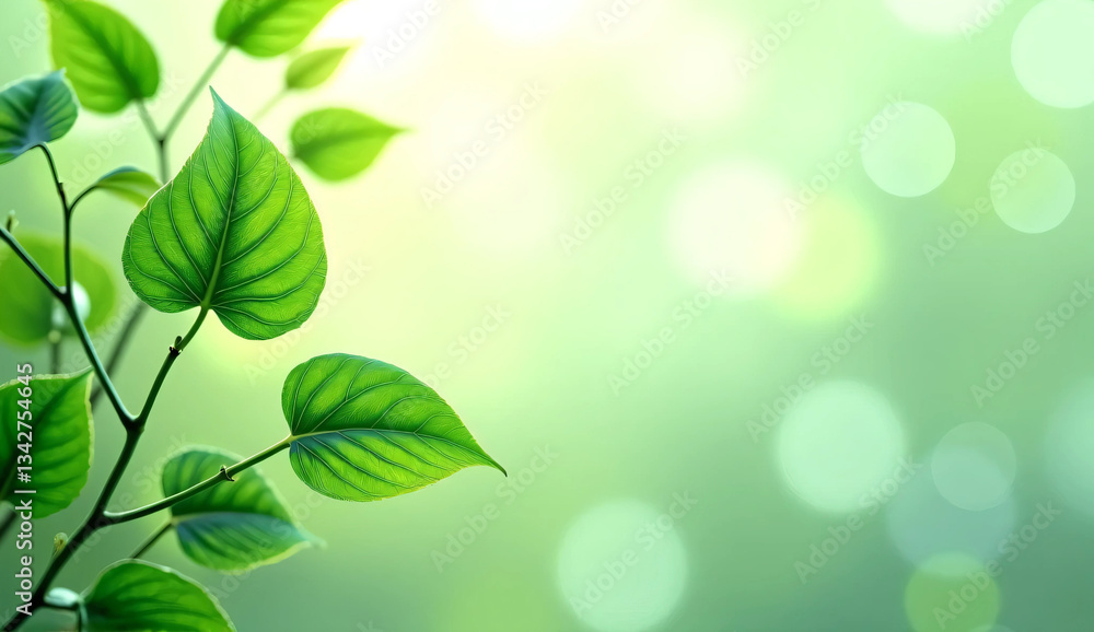 The pleasant sunshine and the view on a sunny day. Clip art of leaf The pleasant sunshine and the view on a sunny day. Clip art of leaf