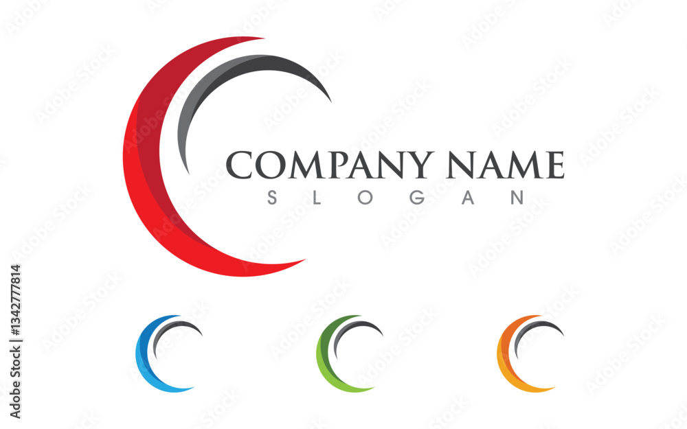 C Letter Modern Logo illustration Template design v.10 C Letter Modern Logo illustration Template design v.10