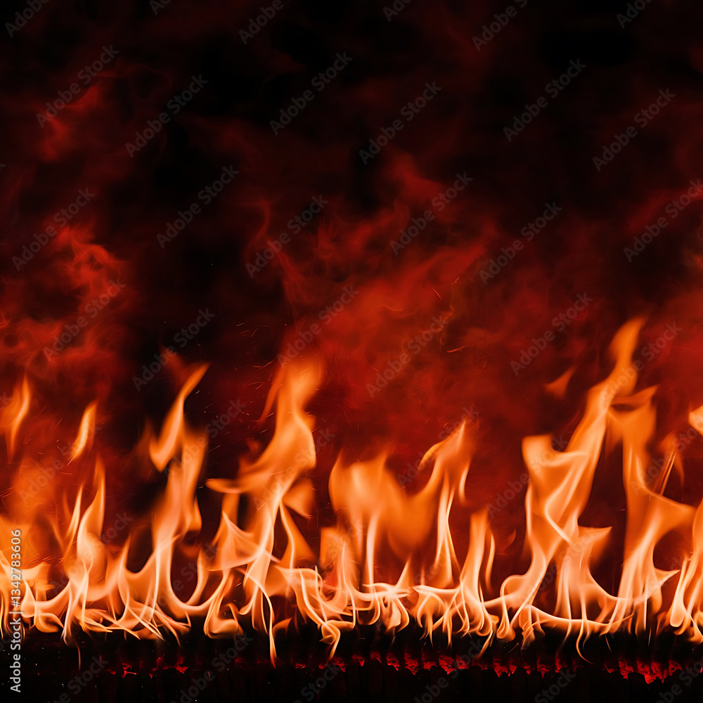 Fototapeta premium Heat, Energy, and Power