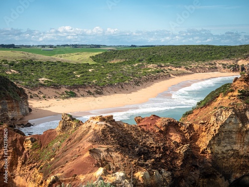 view of the river in the mountains