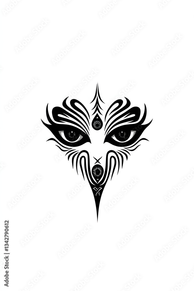 Fototapeta premium tattoo tribal