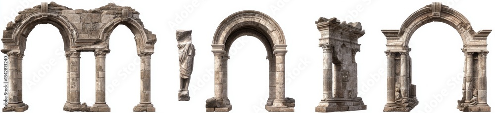Obraz premium Ancient Archway Structures