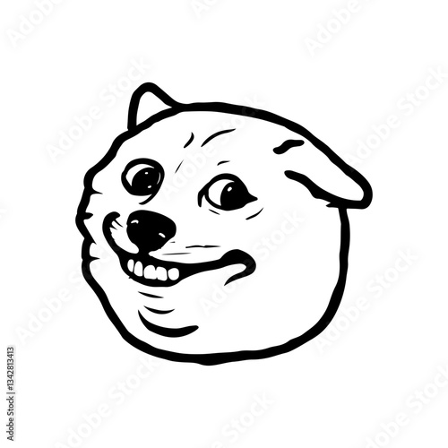 Funny Dog Meme Face