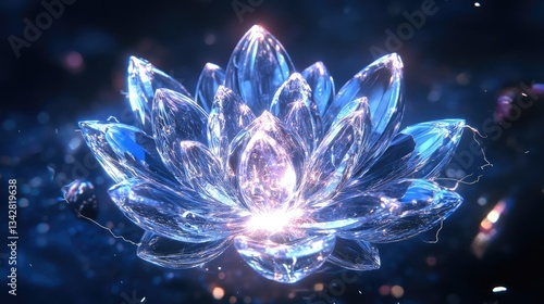 Crystal Lotus Bloom