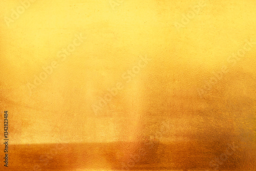 Obraz na płótnie Gold abstract background or texture and gradients shadow horizontal shape w salonie