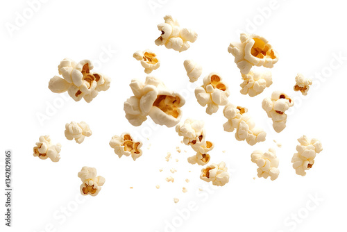 popcorn in air