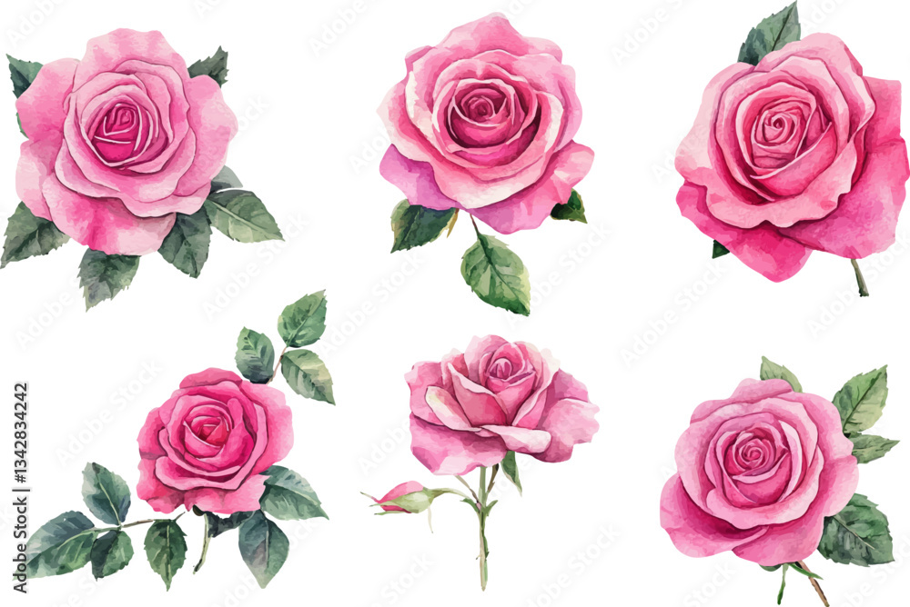 Fototapeta premium seamless pattern with roses