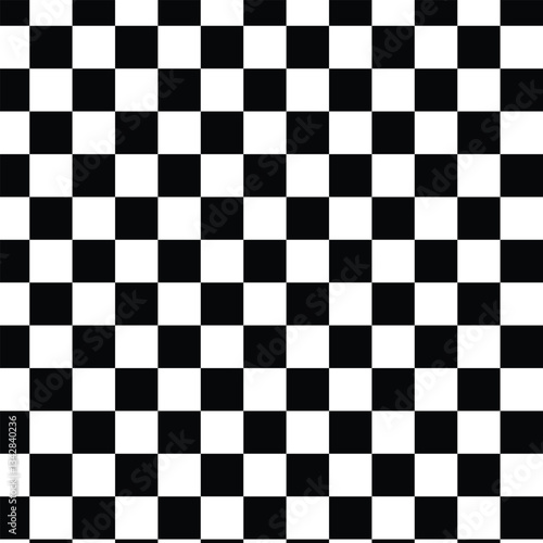 Transparent grid seamless pattern background. Grey and white checkboard background. Abstract checkered chessboard. Vector element. Trippy checkerboard background. Retro psychedelic checkered wallpaper