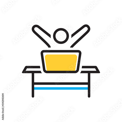 Multi color icon for eager