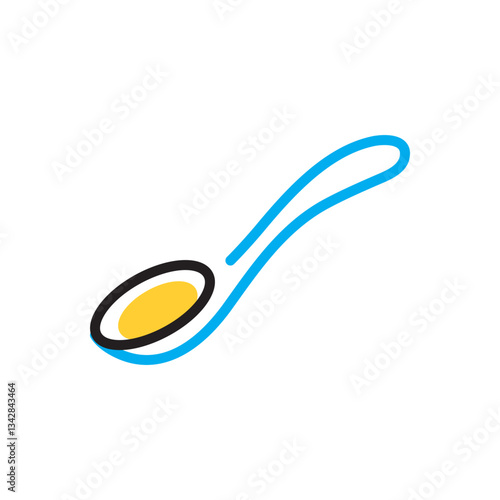 Multi color icon for tablespoon