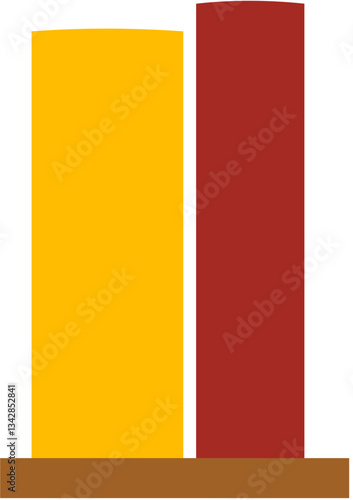 Free Download 
A minimalist vector illustration of colorful books arranged on a wooden shelf. Perfect for educational, library, and reading-related designs. - GFXLoad