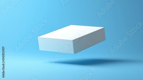 Blank White Box Mockup