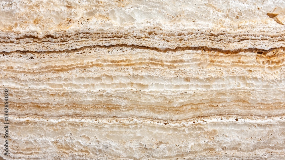 Natural Beige Stone Texture with Striped Layers and Patterns Natural Beige Stone Texture with Striped Layers and Patterns