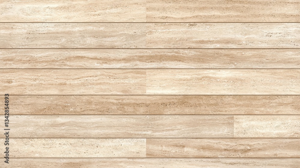 Naklejka premium Light Beige Wood Texture Background for Interior Design Projects