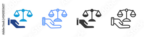Pro Bono icon set multiple style collection