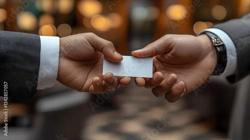 Two businessmen shaking hands to seal a formal business agreement