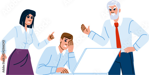 dispute conflict office vector