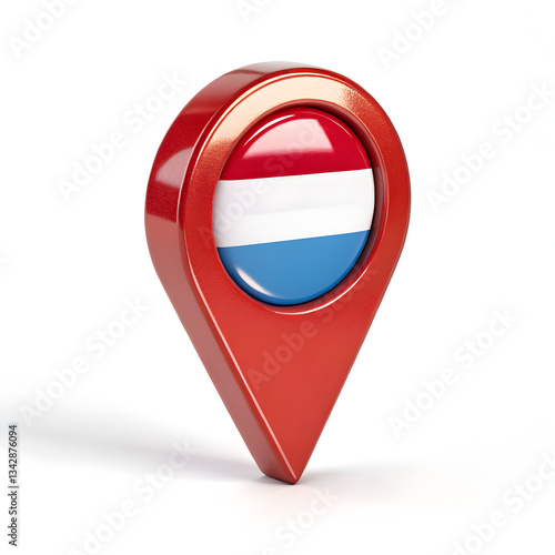 3d pin domain marker location on white background Free Download 3d pin domain marker location on white background - GFXLoad