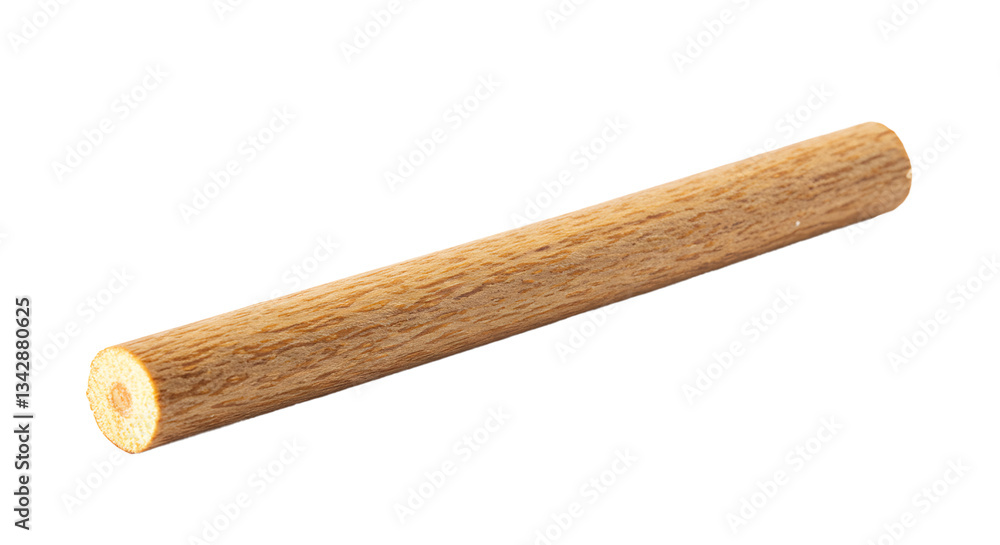 Wooden stick isolated on white, clipping path Wooden stick isolated on white, clipping path