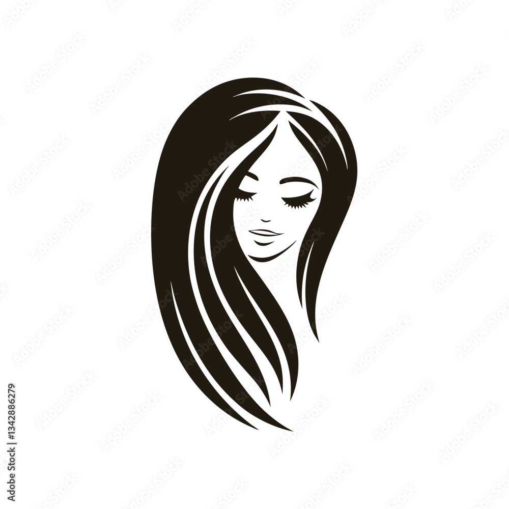 Stylish Woman's Portrait in Trendy Winking Pose Stylish Woman's Portrait in Trendy Winking Pose