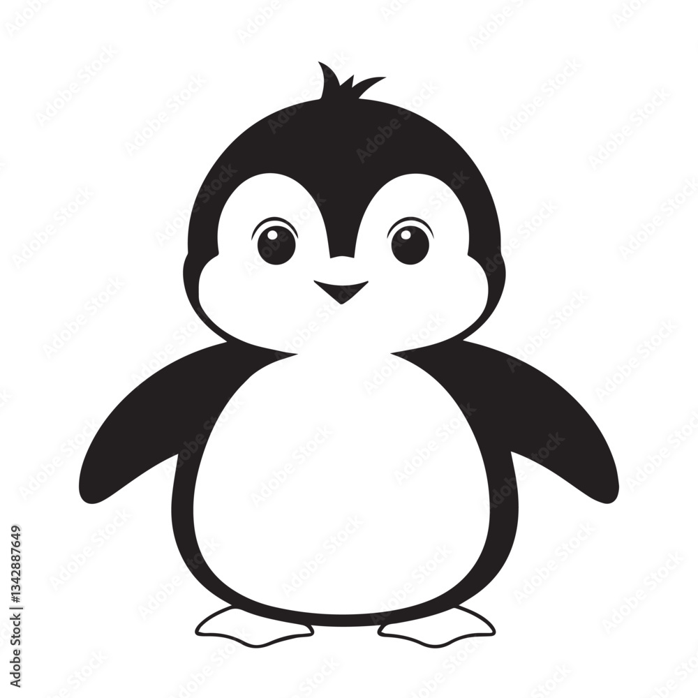 Obraz premium penguin vector