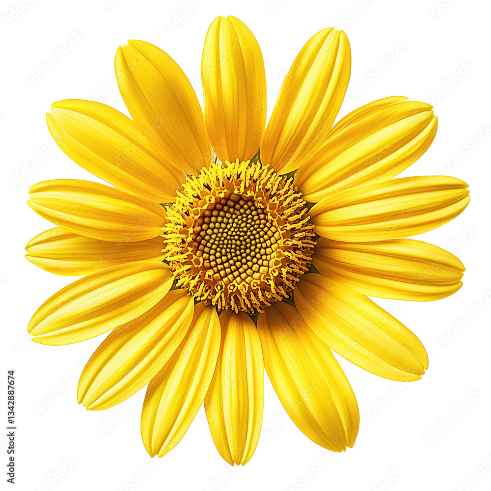 Obraz premium Yellow Daisy Flower Closeup