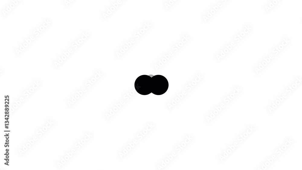 4 dot forming animated loading motion graphic alpha channel loop video design 4 dot forming animated loading motion graphic alpha channel loop video design