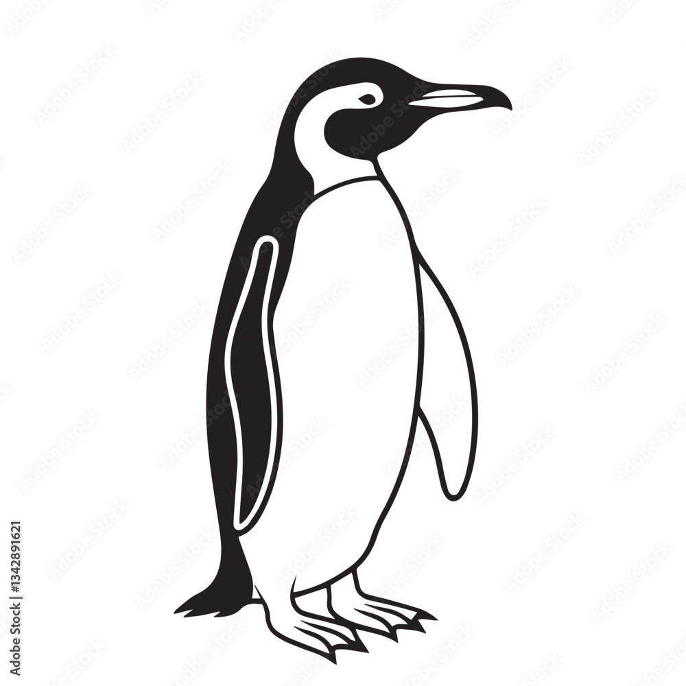 Obraz premium penguin vector