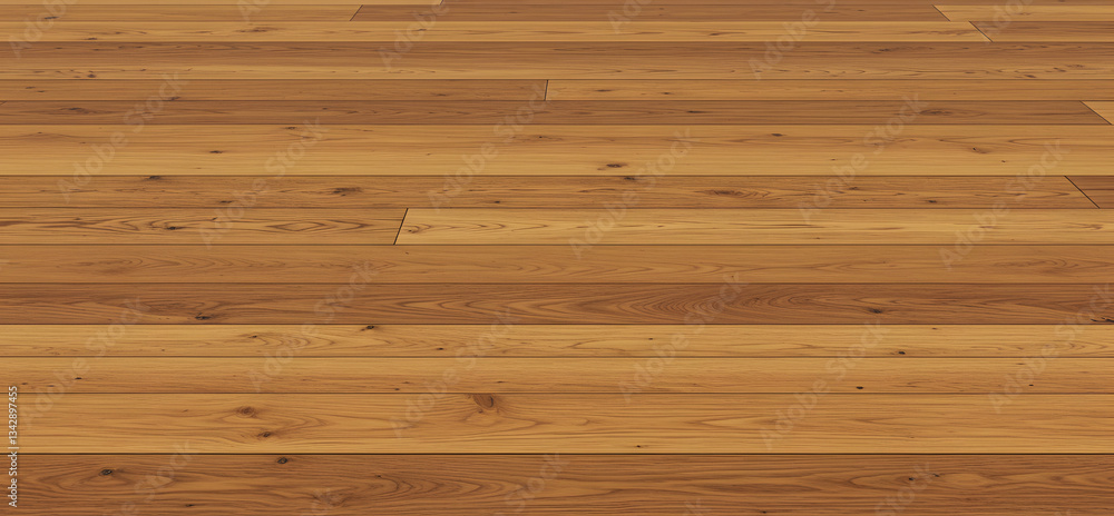 Naklejka premium High-Resolution Natural Wood Floor Texture – Warm Timber Plank Background isolated on transparent background