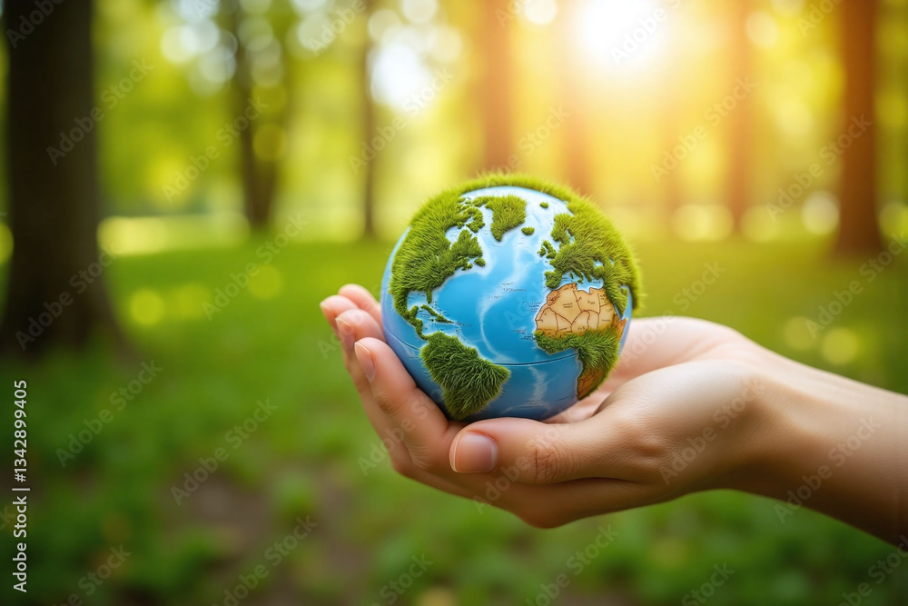 person holding a small earth in their hand person holding a small earth in their hand