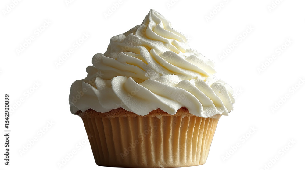 Vanilla Cupcake Delight: A delectable vanilla cupcake adorned with a swirl of creamy frosting stands as a treat, inviting indulgence and evoking sweet moments. Vanilla Cupcake Delight: A delectable vanilla cupcake adorned with a swirl of creamy frosting stands as a treat, inviting indulgence and evoking sweet moments.