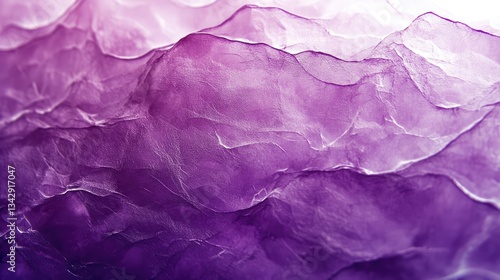 Wallpaper Mural Layers of purple abstract artistic forms create a textured design Torontodigital.ca