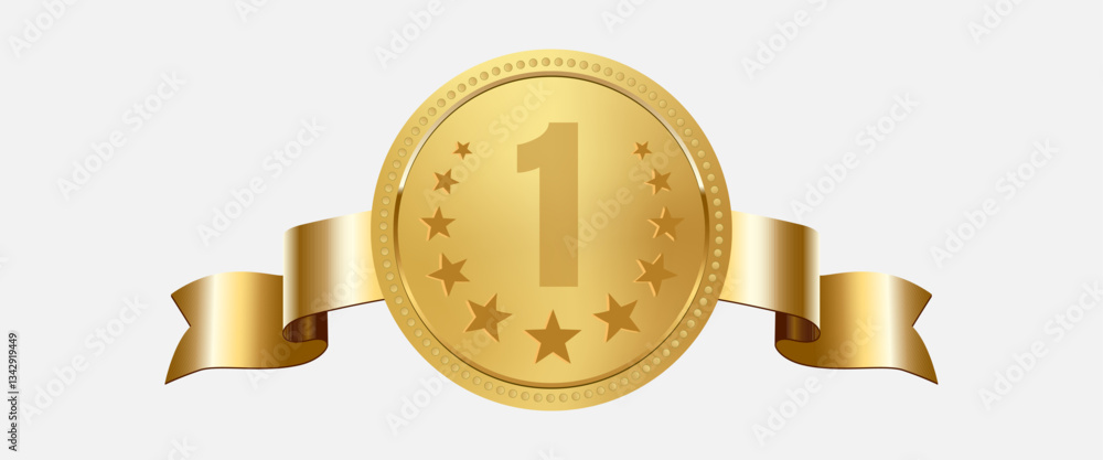 Award golden, silver and bronze blank medals 3d vector realistic illustration. Bronze, Silver and Golden medal coin for award. Empty badge, emblem set. First second third Award golden, silver and bronze blank medals 3d vector realistic illustration. Bronze, Silver and Golden medal coin for award. Empty badge, emblem set. First second third