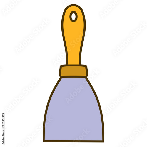 illustration of a scraper