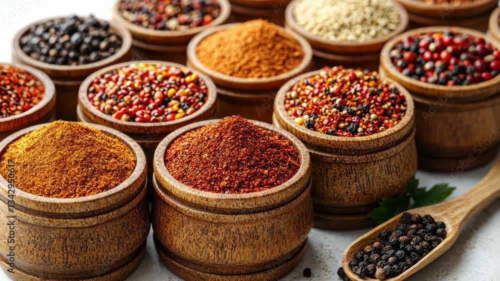 Aromatic Spices Collection: Diverse Culinary Delights Aromatic Spices Collection: Diverse Culinary Delights