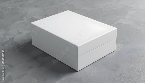 3d render of a box