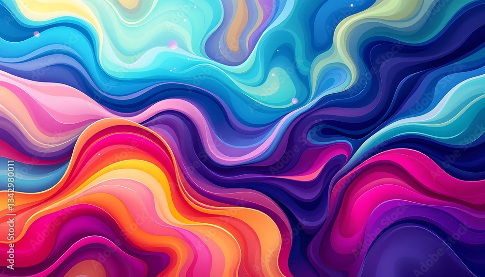 Fototapeta premium background colorful illustration